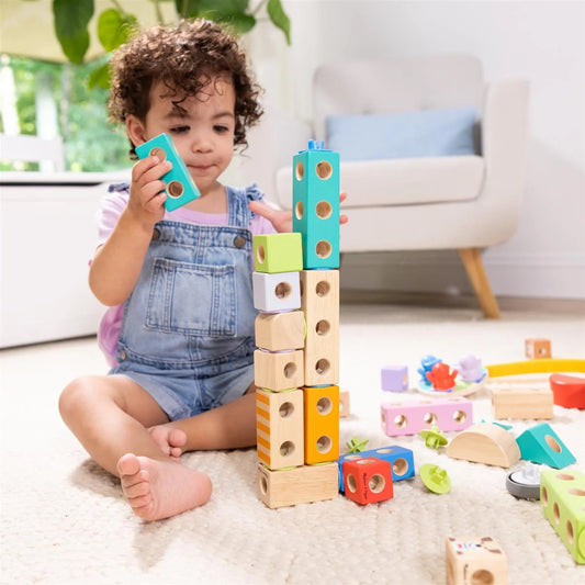 Melissa & Doug Blockables Town Building Set 73pc 1-6Y — BambiniJO Jordan