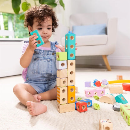 Melissa & Doug - Blockables Town Building Set | 73pc