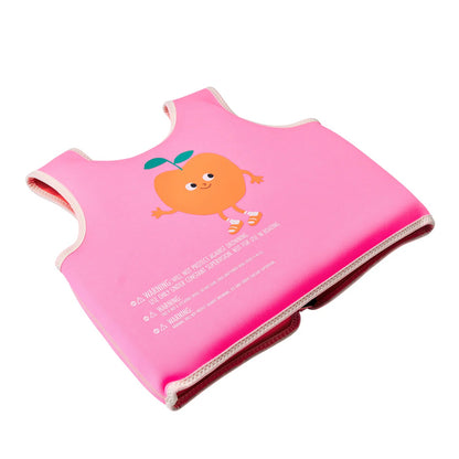 SUNNYLiFE - Float Vest | Poppy the Peach Neon Pink | 3-6Y