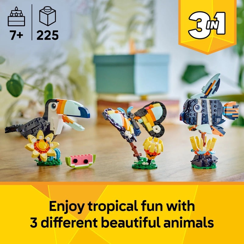 Lego - Wild Animals: Tropical Toucan | 225 Pcs | 7Y+