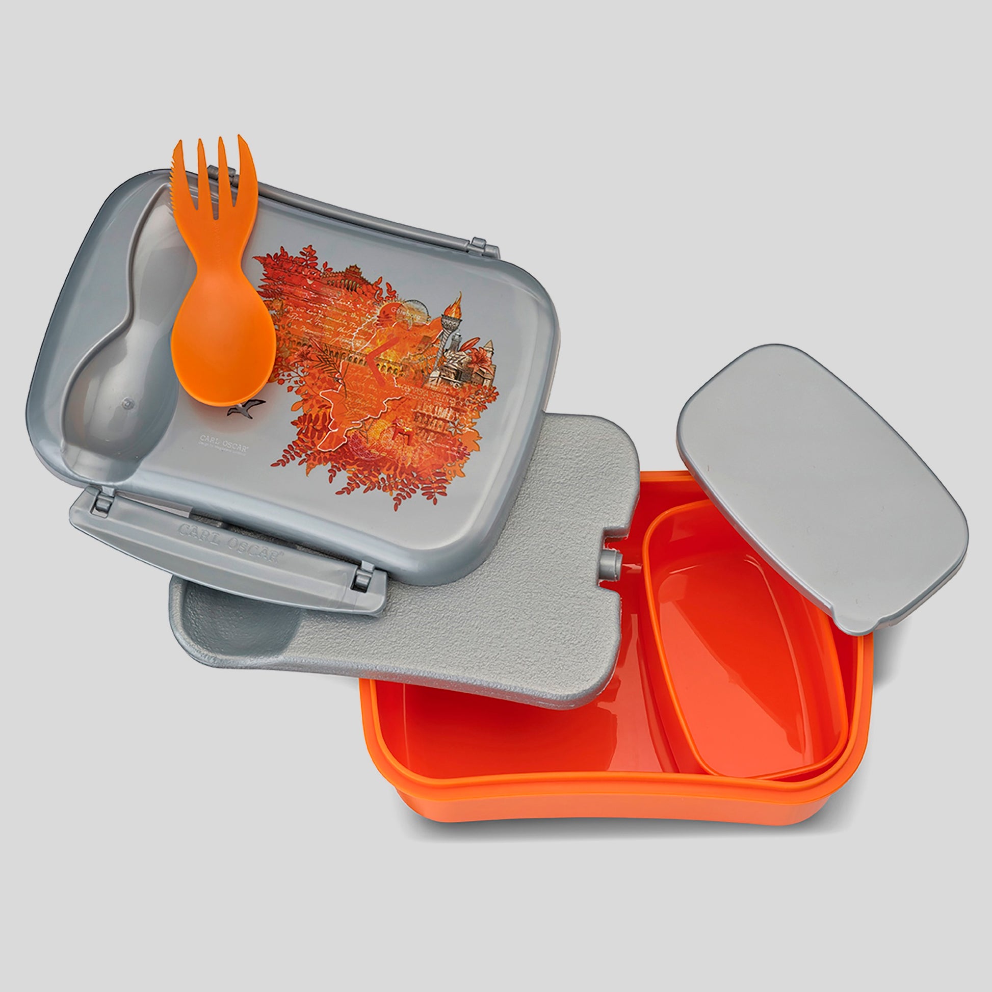 Carl Oscar - Wisdom N'ice Box Lunch box with Cooling Pack | Lime Nature Carl Oscar - Wisdom N'ice Box Lunch box with Cooling Pack | Lime Nature