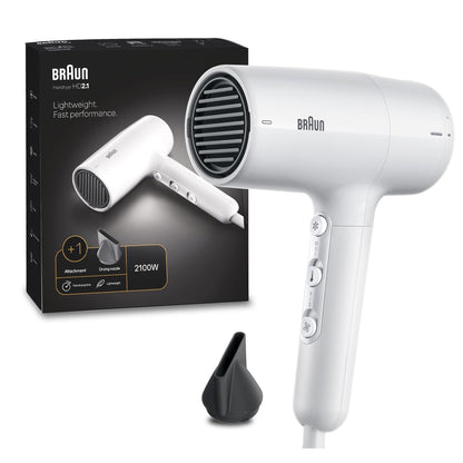 Braun - DC Hair Dryer 2100W White
