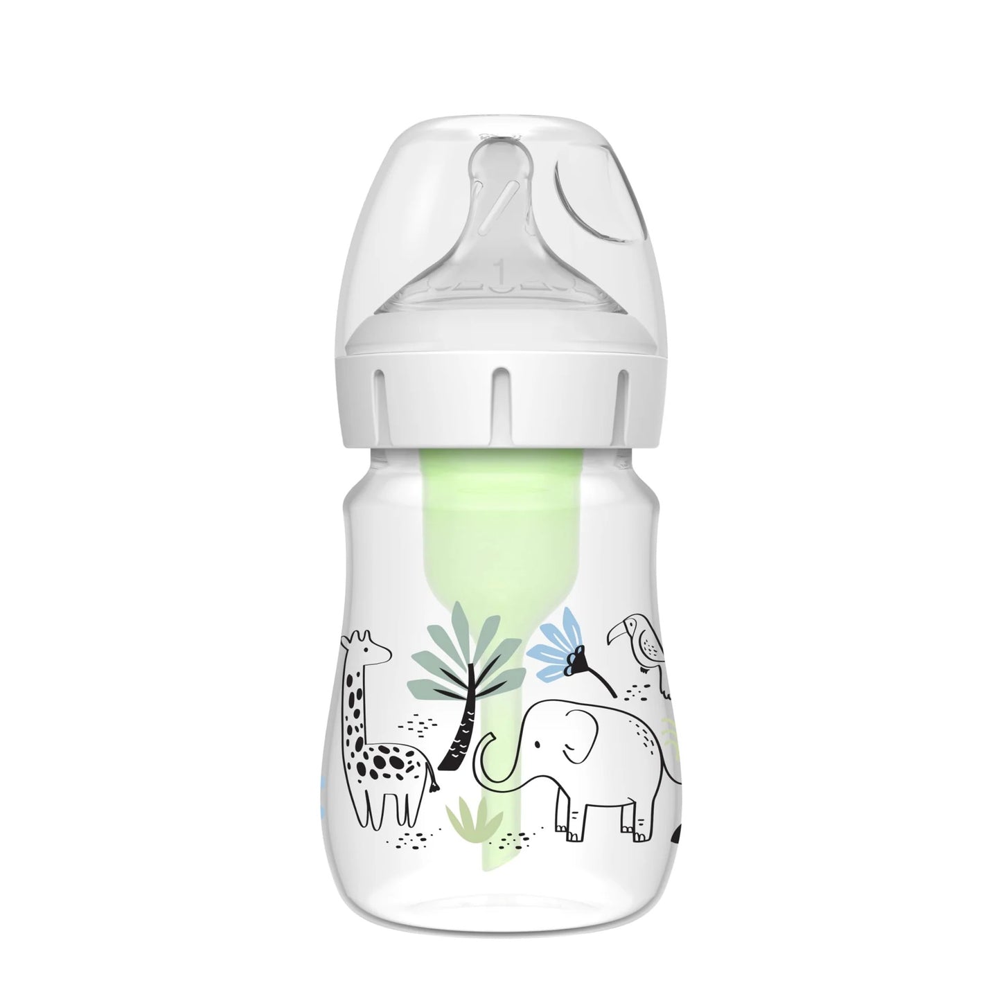 Dr. Brown's - Wide-Neck Options+ Bottle | 150ml | Jungle Elephant