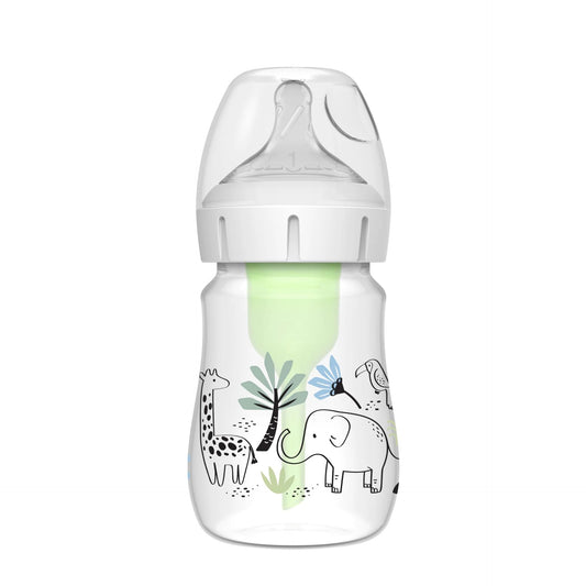 Dr. Brown's - Wide-Neck Options+ Bottle | 150ml | Jungle Elephant