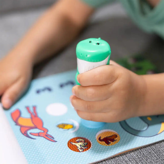 Melissa & Doug Sticker WOW! Pad + Stamp Set Dinosaur 3-6Y — BambiniJO Jordan