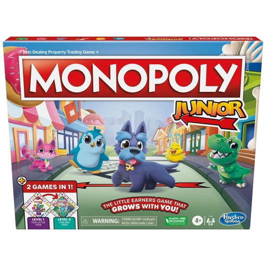 Monopoly Junior 2 Games in 1 | 4Y+