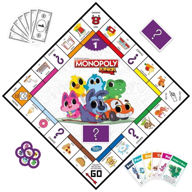 Monopoly Junior 2 Games in 1 | 4Y+