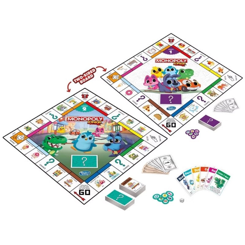 Monopoly Junior 2 Games in 1 | 4Y+