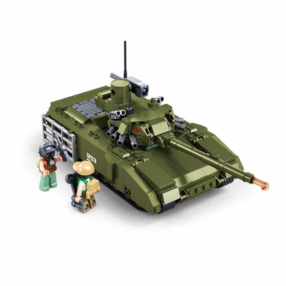 Sluban - Army T14S Armata Tank | 319pcs | 6Y+ Sluban - Army T14S Armata Tank | 319pcs | 6Y+
