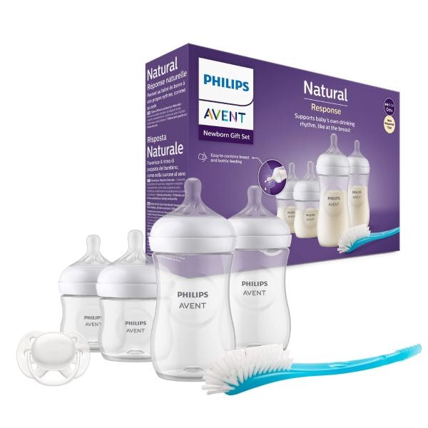 Philips Avent - Newborn Natural Feeding Set | White