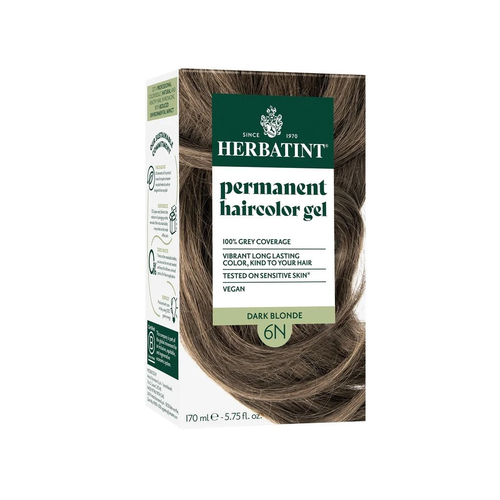 Hair Dye Pregnancy Safe Ammonia Free | 6N Dark Blonde | 170ml