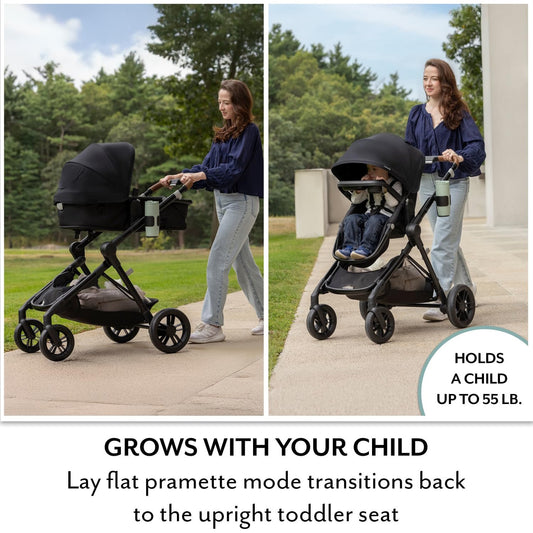 Evenflo - Pivot Xpand NXT Modular Stroller | Coal Black