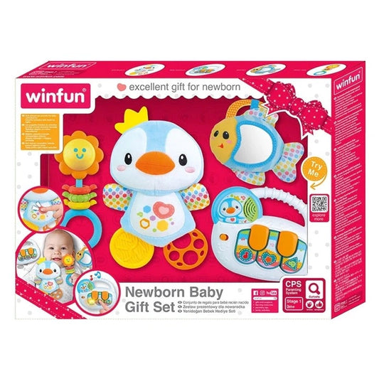 Winfun - Newborn Baby Gift Set Rattle Music Set | 0m+