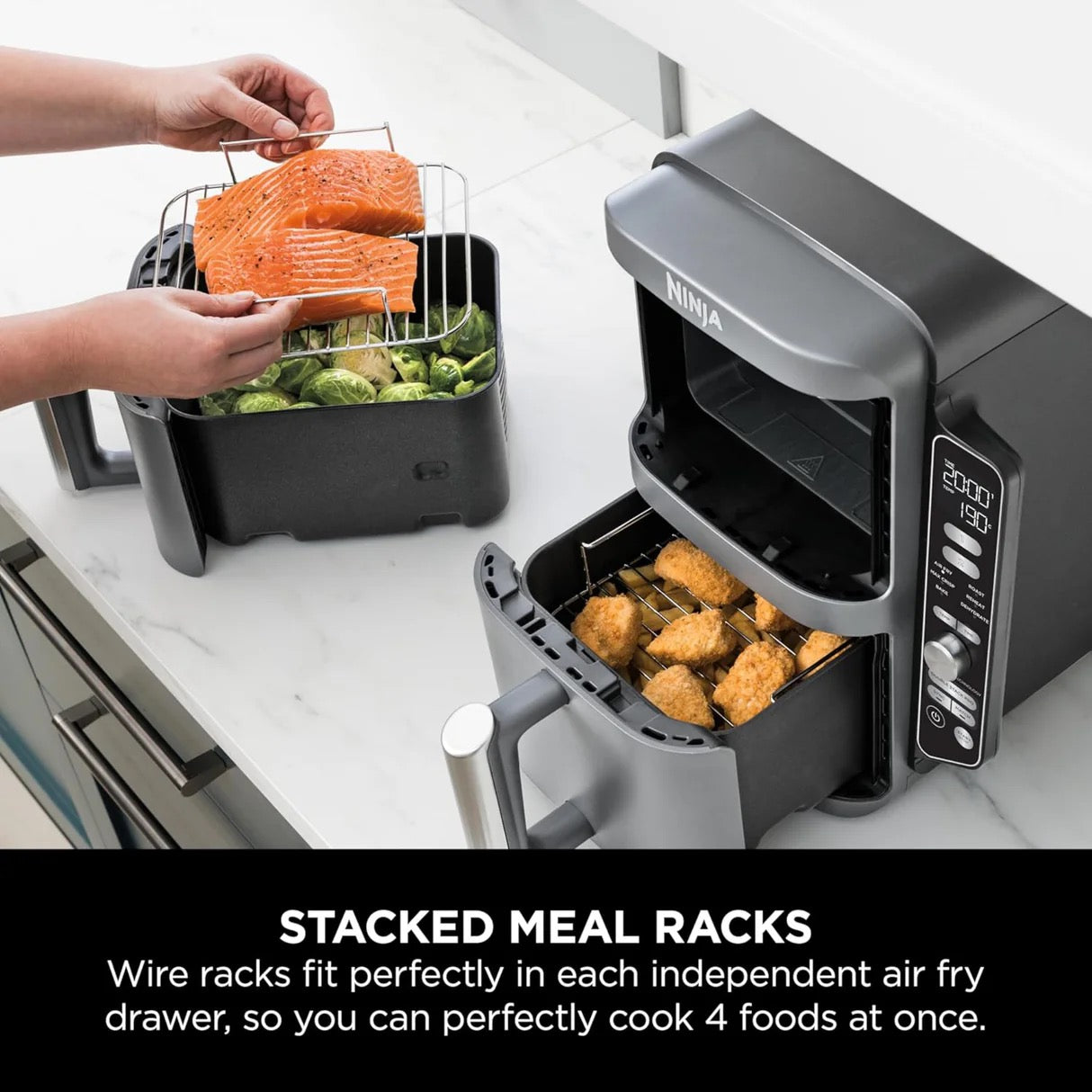 Ninja - DoubleStack XL 2 Basket Air Fryer | 9.5L