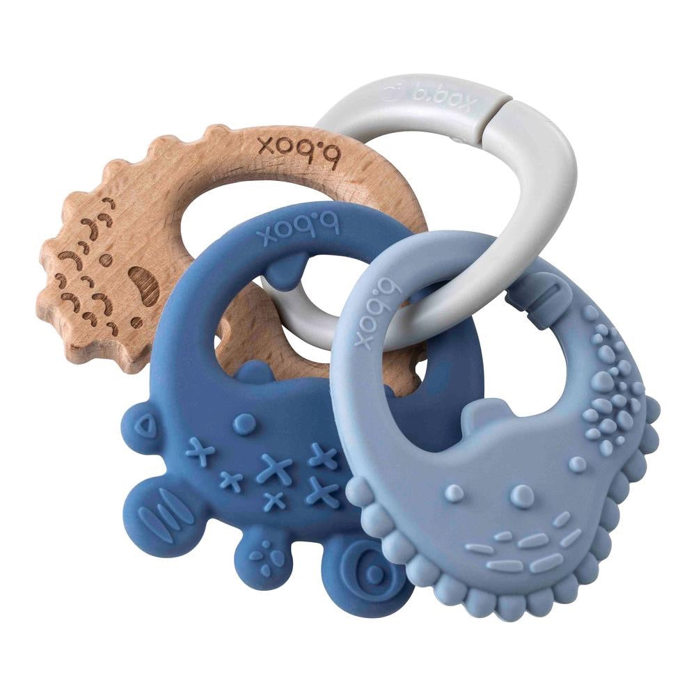 BBox - Trio Teether | Blue Monsters BBox - Trio Teether | Blue Monsters