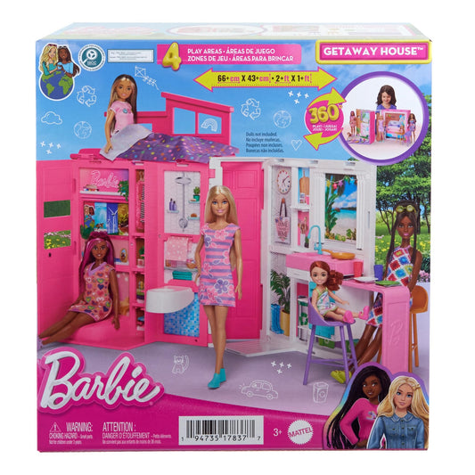 Barbie - Doll House Playset, Getaway House