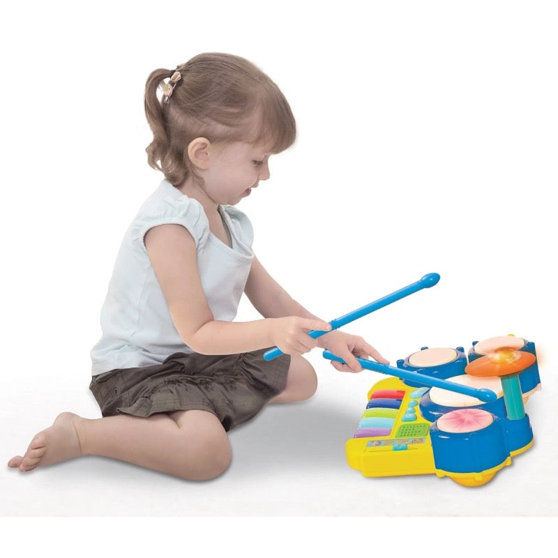 Winfun - Boppin' Beats Drum Set Keyboard | 18m+ Winfun - Boppin' Beats Drum Set Keyboard | 18m+