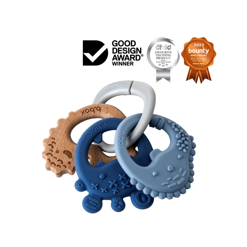 BBox - Trio Teether | Blue Monsters BBox - Trio Teether | Blue Monsters