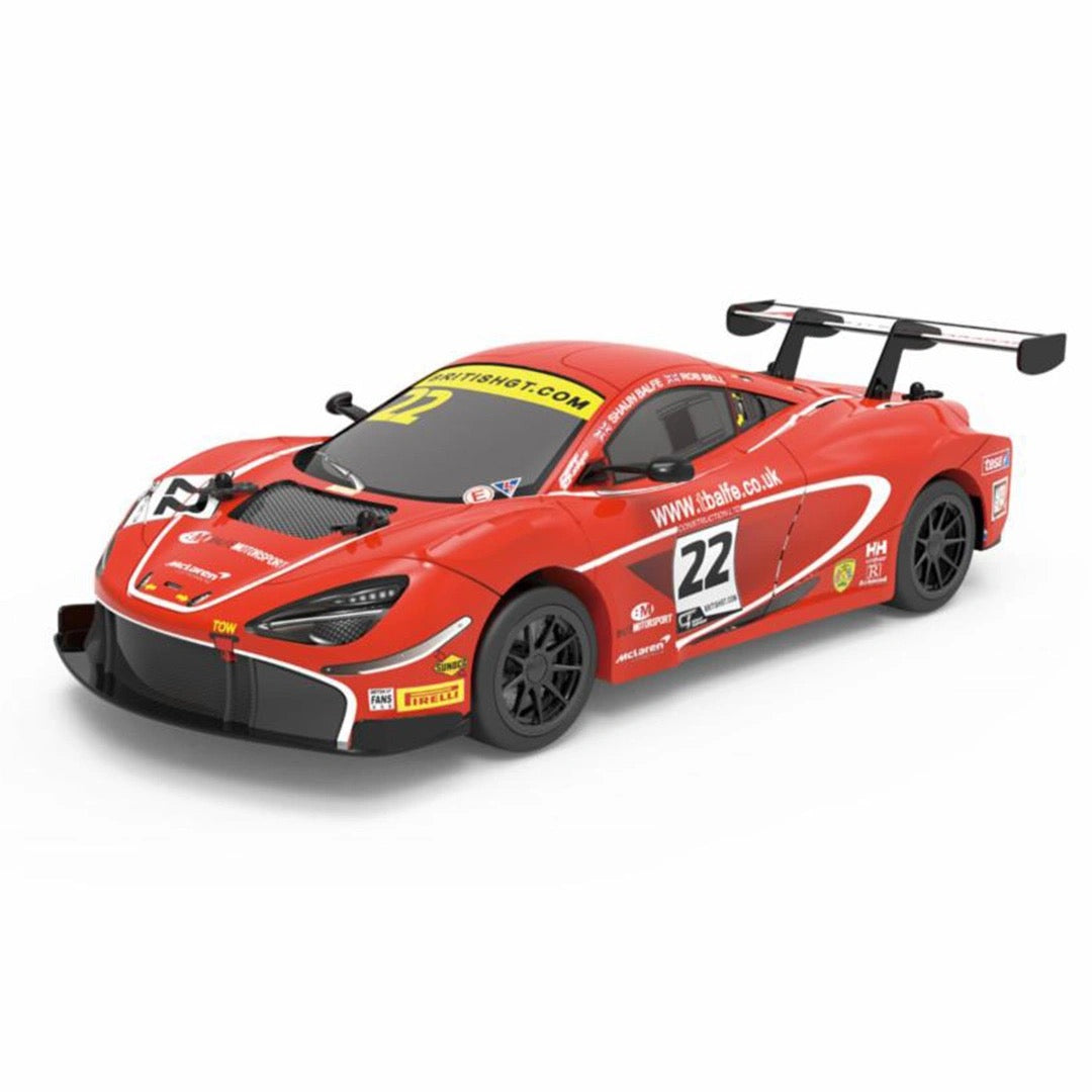 Mclaren - 720S Gt3 Remote Control Car | 1:12 Scale Replica | Red Mclaren - 720S Gt3 Remote Control Car | 1:12 Scale Replica | Red