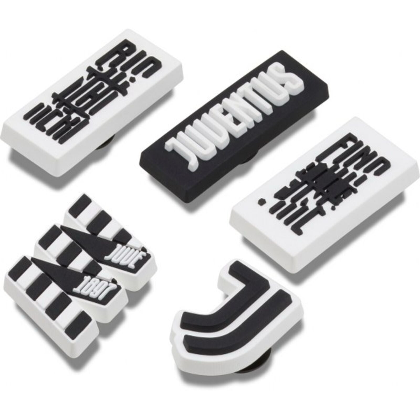 Crocs - Juventus Charms | 5 Pack Crocs - Juventus Charms | 5 Pack