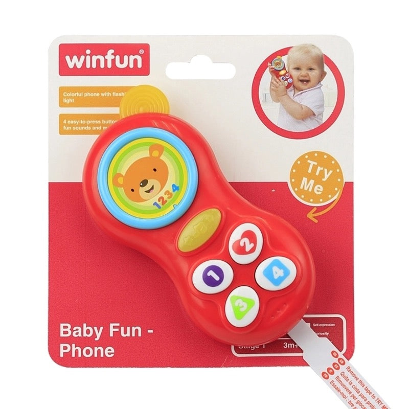 Winfun - Baby Fun - Phone | 3m+ Winfun - Baby Fun - Phone | 3m+