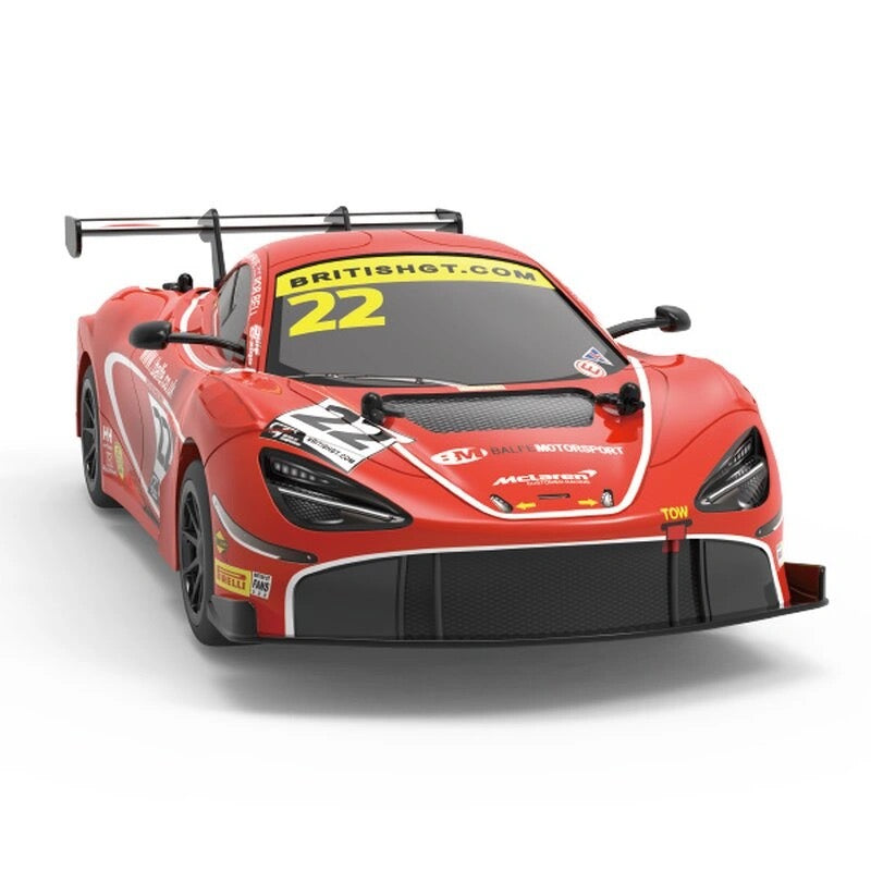 Mclaren - 720S Gt3 Remote Control Car | 1:12 Scale Replica | Red Mclaren - 720S Gt3 Remote Control Car | 1:12 Scale Replica | Red