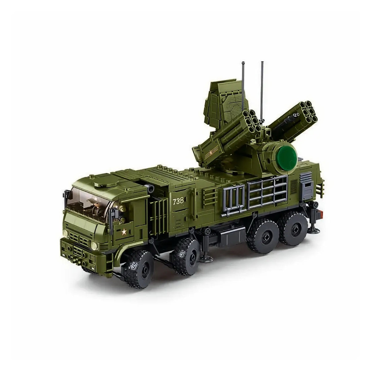 Sluban - ModelBricks Pantsir-S1S Self-Propelled ADS | 659 Pieces | 6Y+ Sluban - ModelBricks Pantsir-S1S Self-Propelled ADS | 659 Pieces | 6Y+