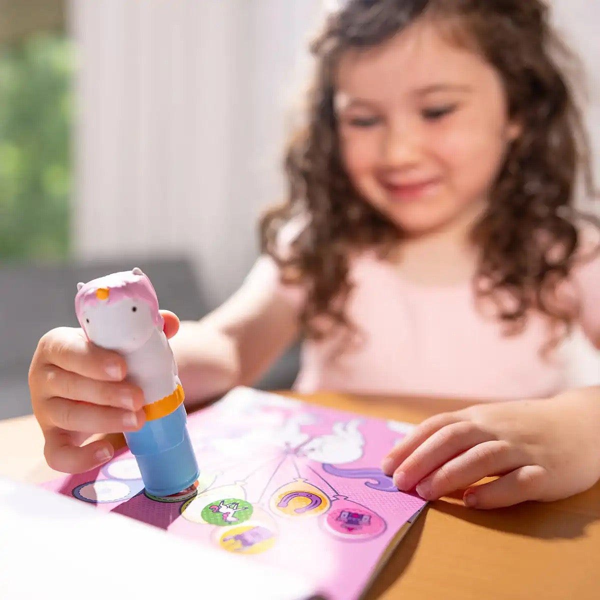 Melissa & Doug - Sticker WOW! Activity Pad + Stamp Set | Unicorn Melissa & Doug - Sticker WOW! Activity Pad + Stamp Set | Unicorn
