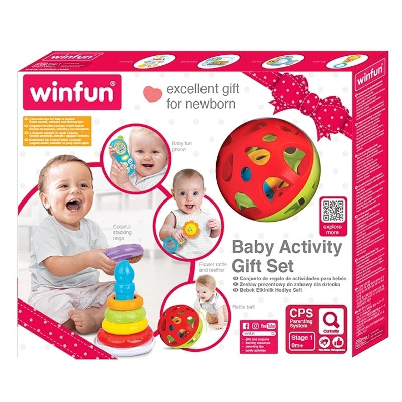 Winfun - Baby Activity Gift Set | 0m+ Winfun - Baby Activity Gift Set | 0m+