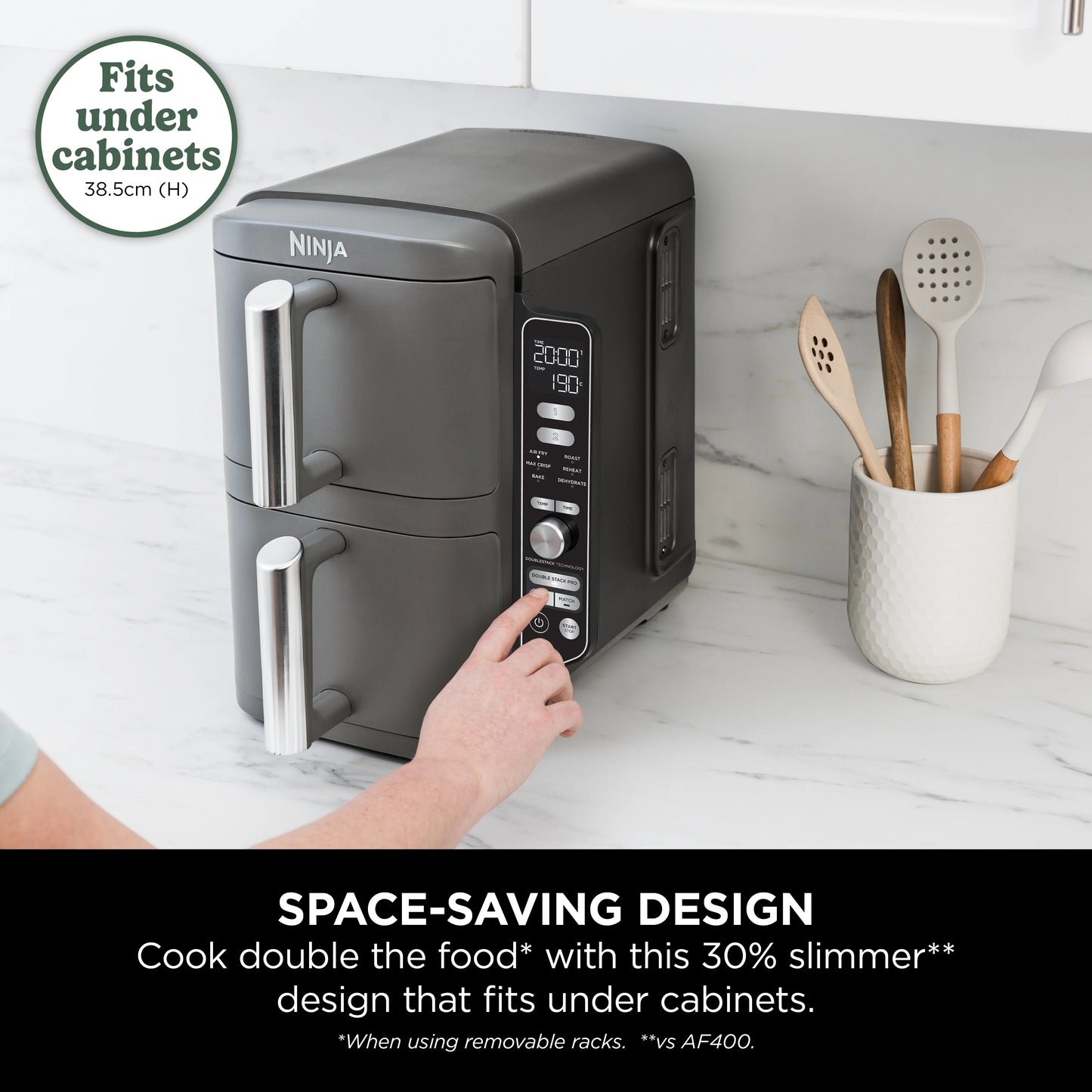 Ninja - DoubleStack XL 2 Basket Air Fryer | 9.5L
