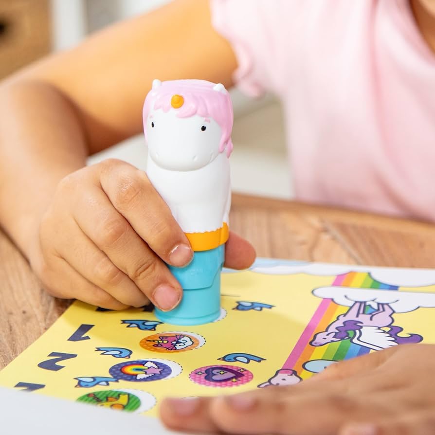 Melissa & Doug - Sticker WOW! Activity Pad + Stamp Set | Unicorn Melissa & Doug - Sticker WOW! Activity Pad + Stamp Set | Unicorn