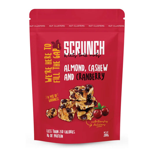 Scrunch - Almond, Cashew & Cranberry Cluster