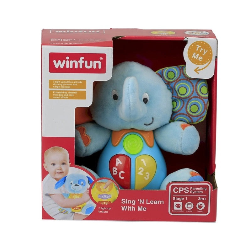 Winfun - Sing 'N Learn With Me - Timber the Elephant | 3M+ Winfun - Sing 'N Learn With Me - Timber the Elephant | 3M+