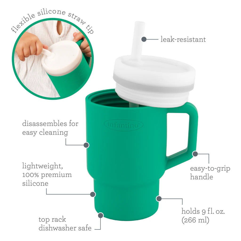 Infantino - My 1st Tumbler | 265ml | Alpine Infantino - My 1st Tumbler | 265ml | Alpine