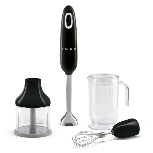 Smeg Hand Blender 50's Style Aesthetic Black — BambiniJO Jordan
