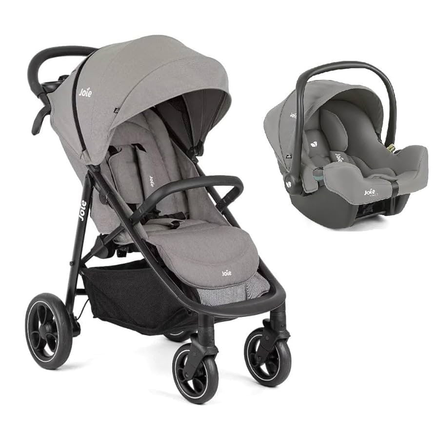 Joie - litetrax Travel System | 0-7Y | Pebble