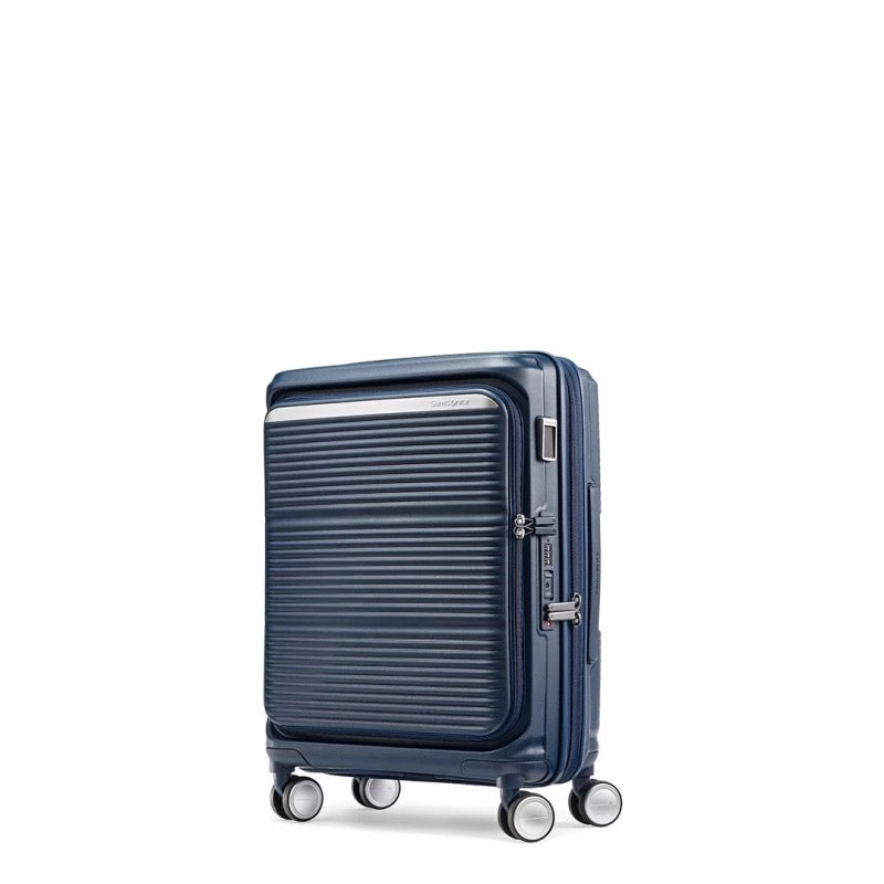 Samsonite - Paralux Spinner 55/21 Expandable Carry-On Midnight Navy | Cabin Samsonite - Paralux Spinner 55/21 Expandable Carry-On Midnight Navy | Cabin