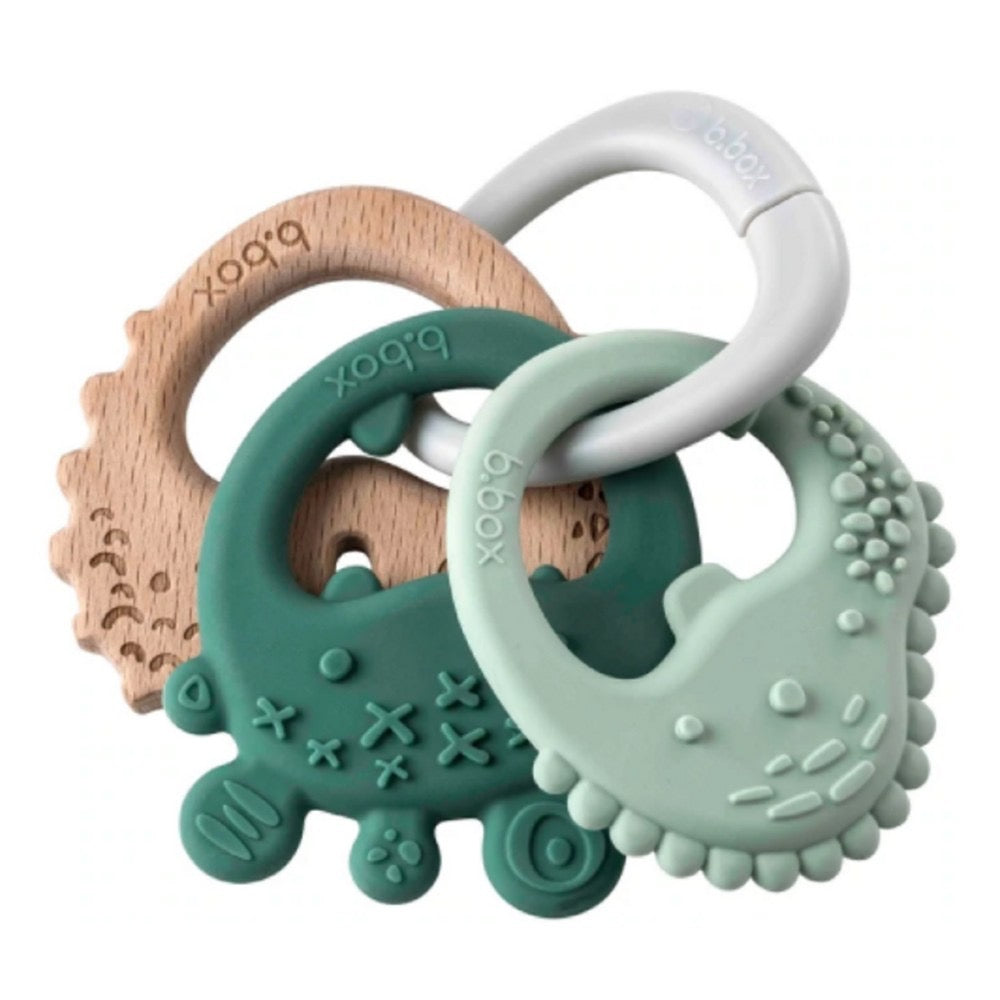 BBox - Trio Teether | Sage BBox - Trio Teether | Sage