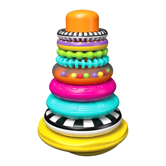 Winfun - Sensory Wobble Stacker | 6M+
