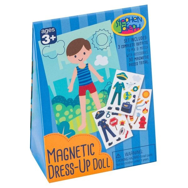 Stephen Joseph | Magnetic Dress-Up Doll | Boy Stephen Joseph | Magnetic Dress-Up Doll | Boy