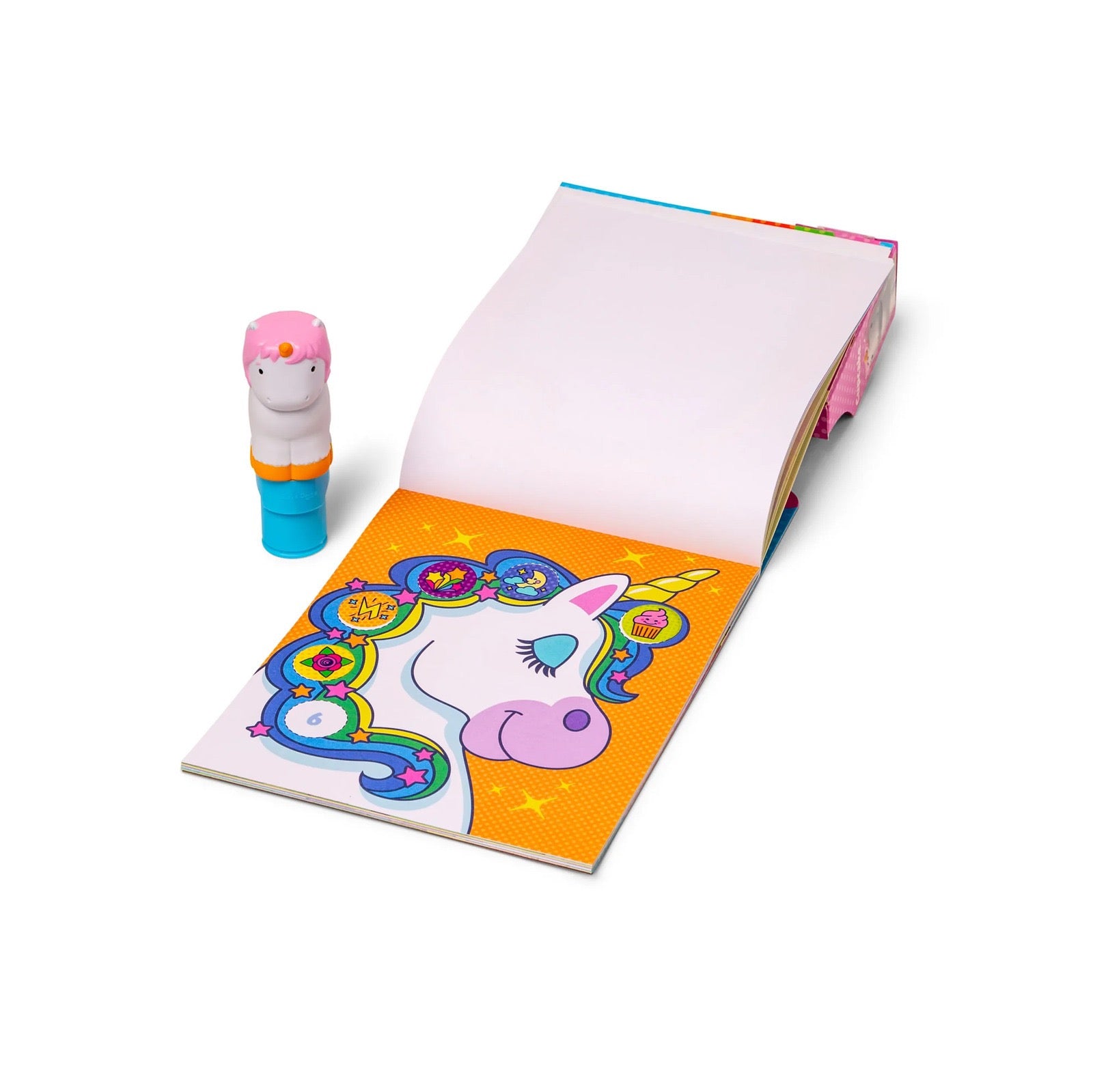 Melissa & Doug - Sticker WOW! Activity Pad + Stamp Set | Unicorn Melissa & Doug - Sticker WOW! Activity Pad + Stamp Set | Unicorn