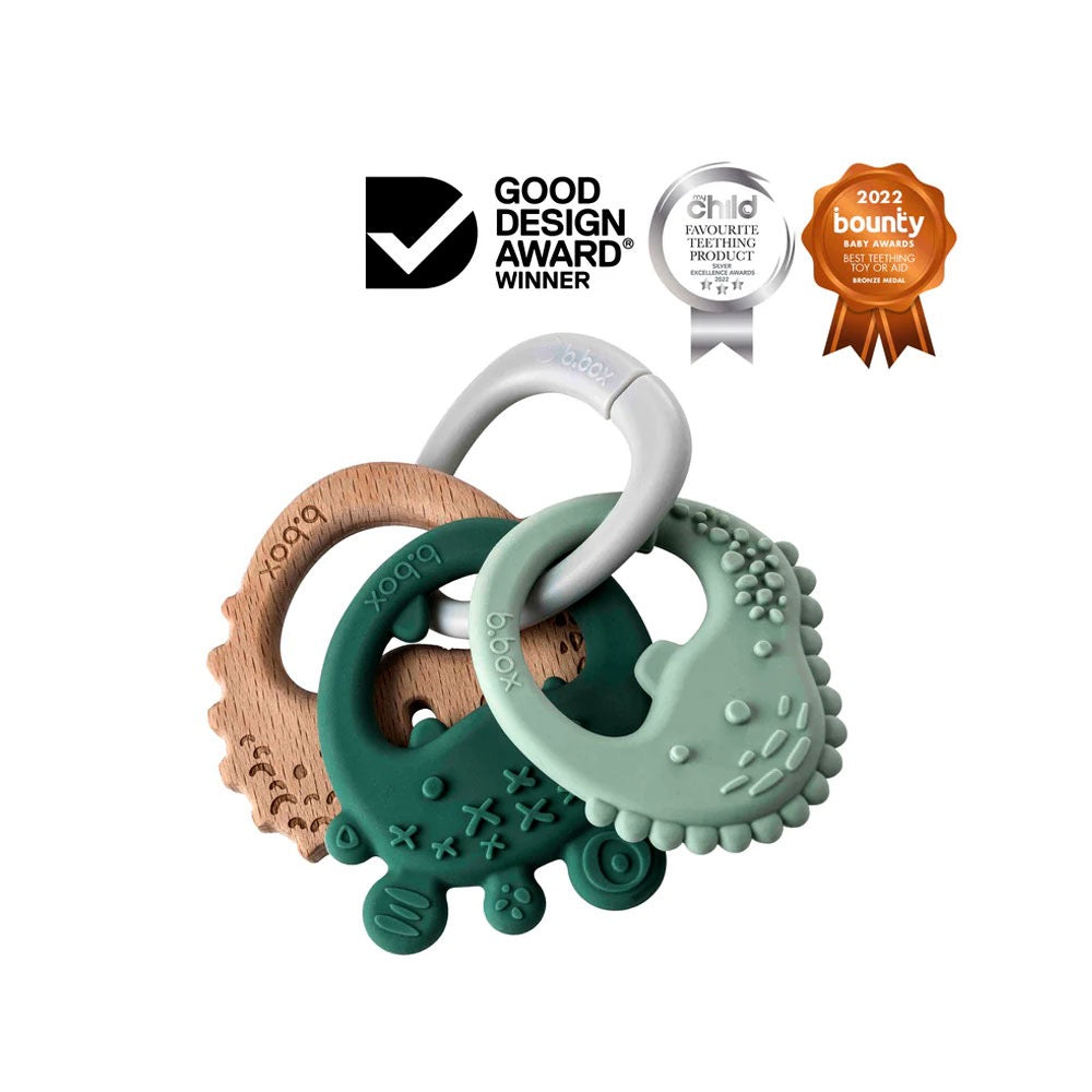 BBox - Trio Teether | Sage BBox - Trio Teether | Sage