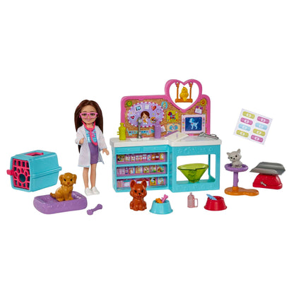 Barbie - Barbie Club Chelsea Pet Vet Playset