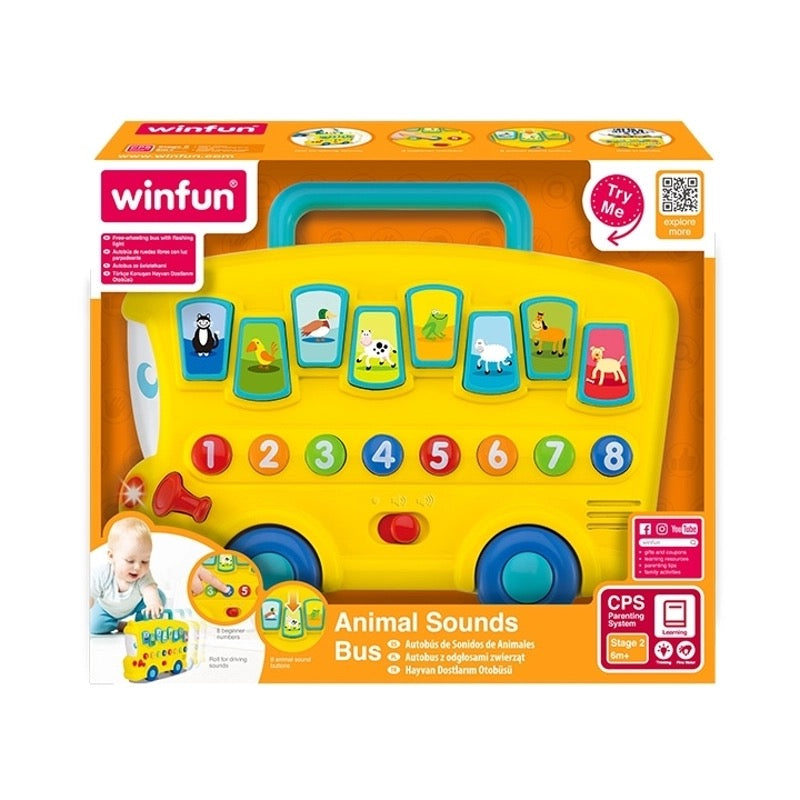 Winfun - Animal Sounds Bus Arabic | 6M+ Winfun - Animal Sounds Bus Arabic | 6M+