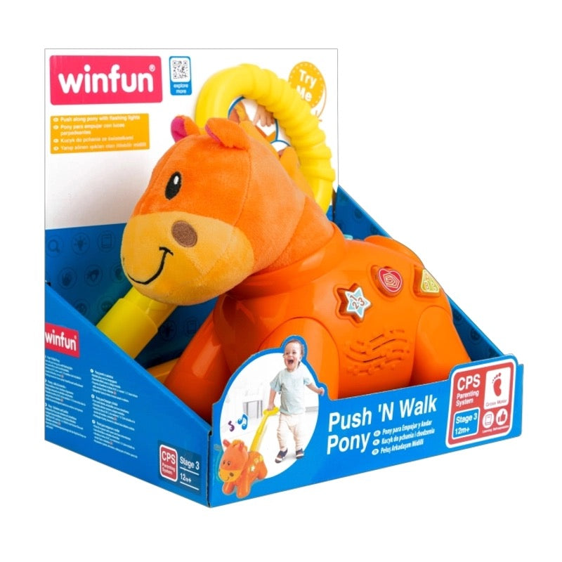 Winfun - Push ’N Walk Pony | 12m+ Winfun - Push ’N Walk Pony | 12m+