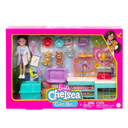 Barbie - Barbie Club Chelsea Pet Vet Playset