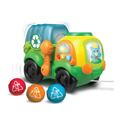 Winfun - Go Green Pull-Along Recycle Truck | 12m+