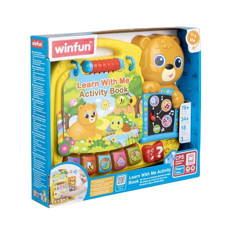 Winfun - Learn With Me Activity Book  | 12m+