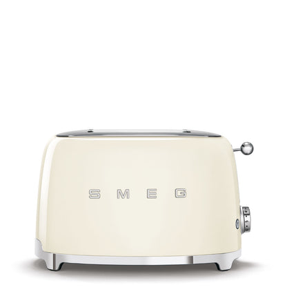 Smeg - Toaster | 2 Slots | 50's Style Aesthetic | Cream