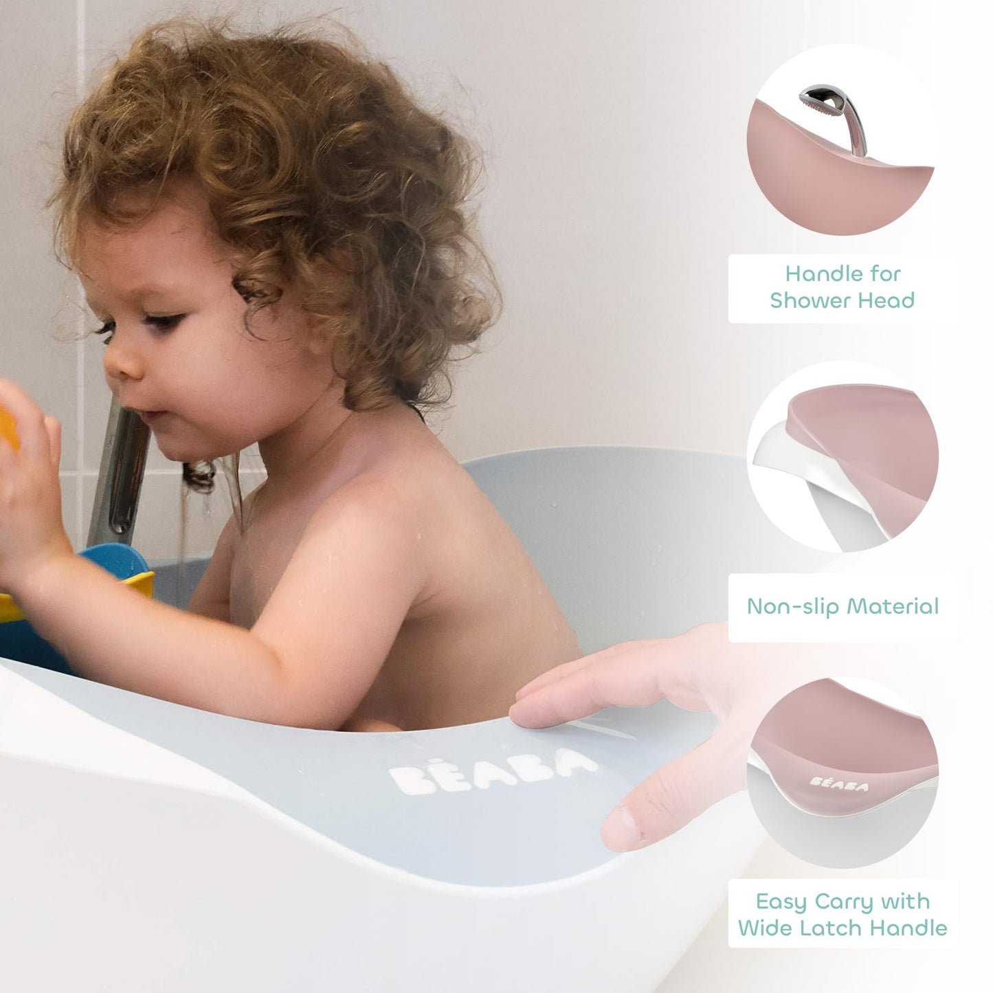 Beaba - Baby Bath Tub Camele’O | Clay